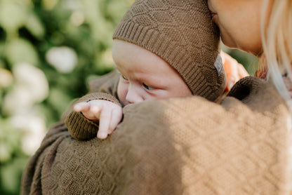 HOPE Gift Set For Baby - Blanket and Bonnet