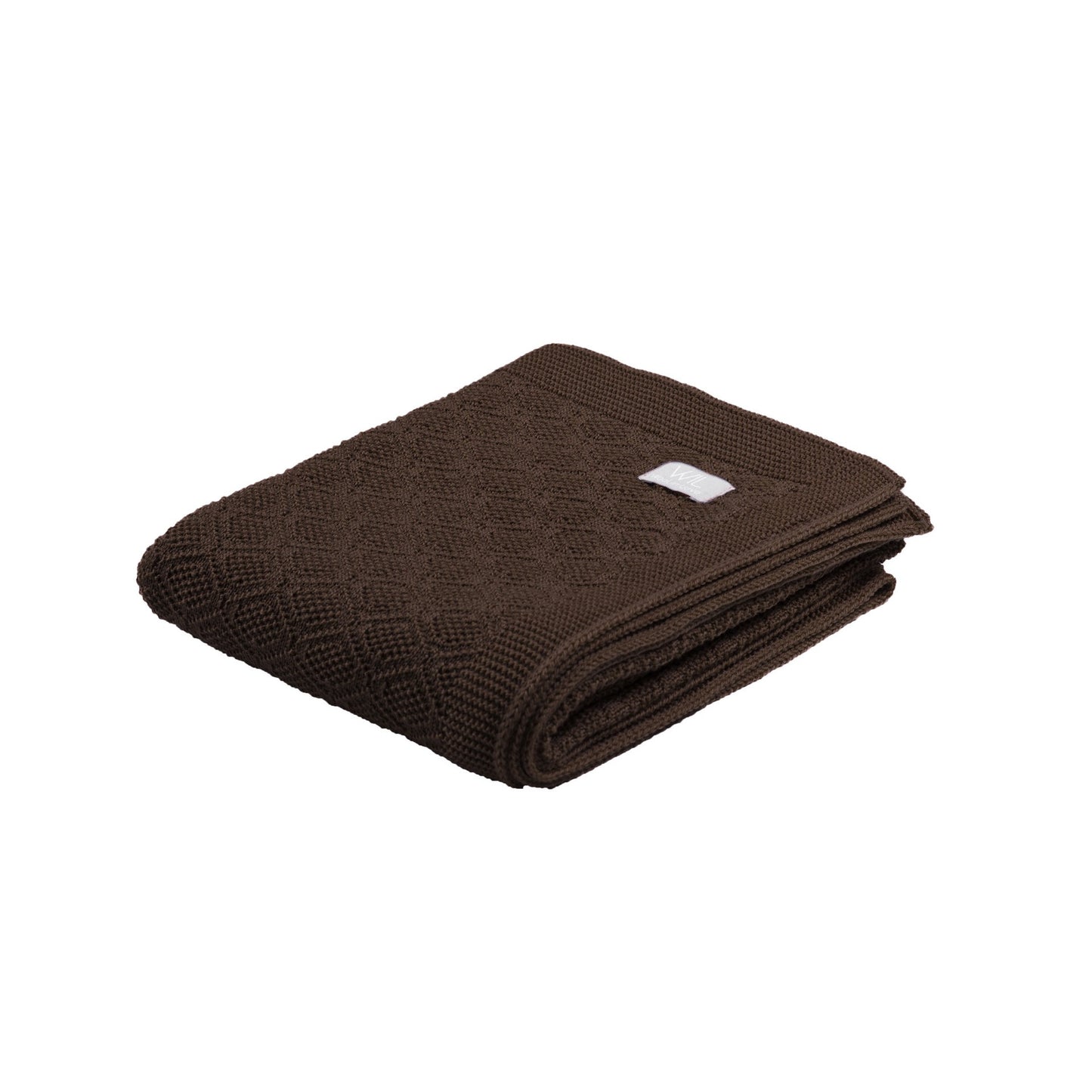 Merino wool baby blanket HAPPINESS